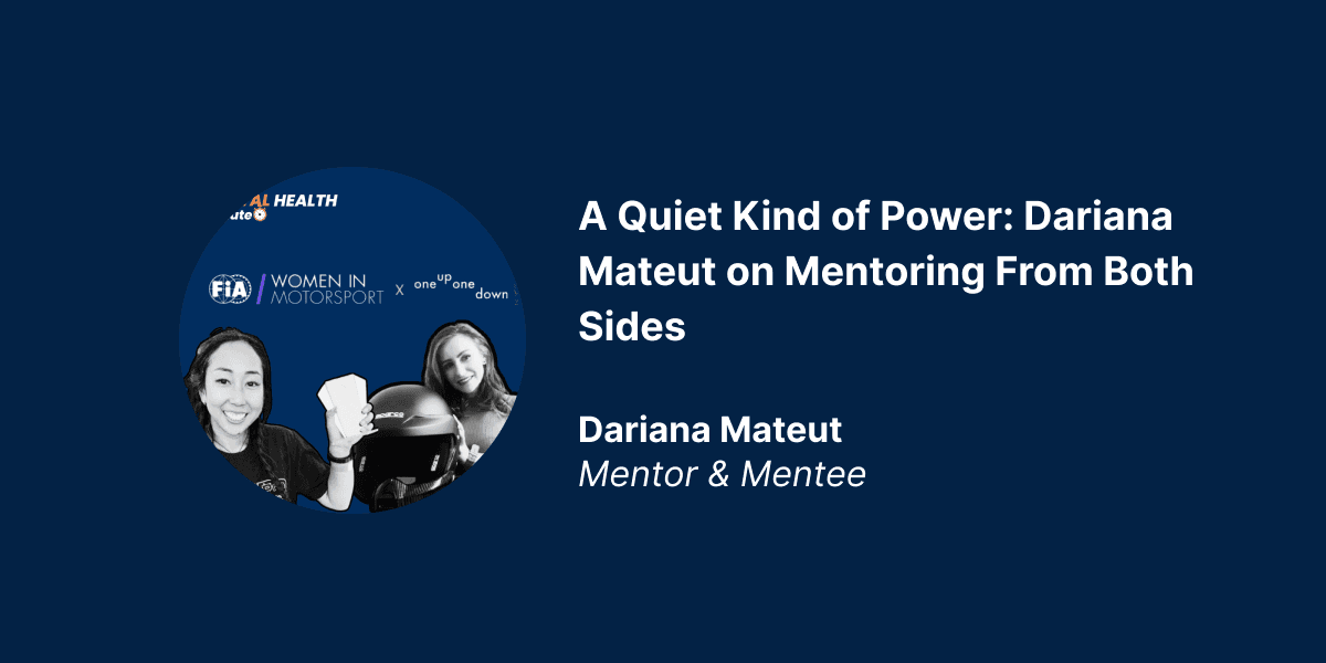 A Quiet Kind of Power: Dariana Mateut on Mentoring From Both Sides