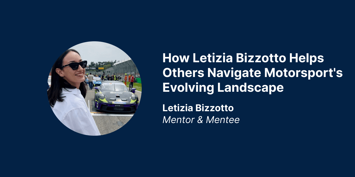 Mentor Spotlight: How Letizia Bizzotto Helps Others Navigate Motorsport's Evolving Landscape